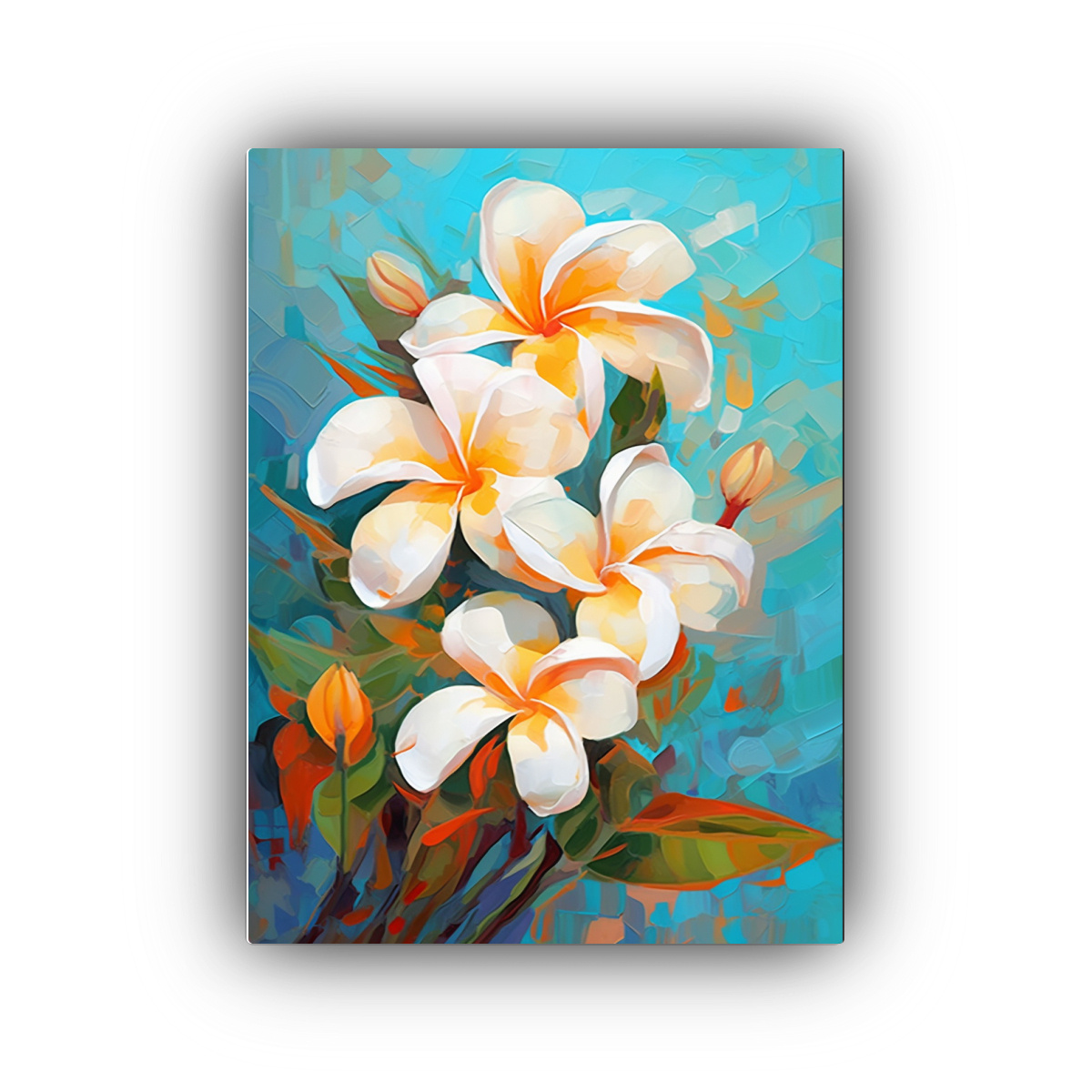 PINTURAS DECORATIVAS DE CUADRO FORMA EXUBERANTES 20X30 CM - 1