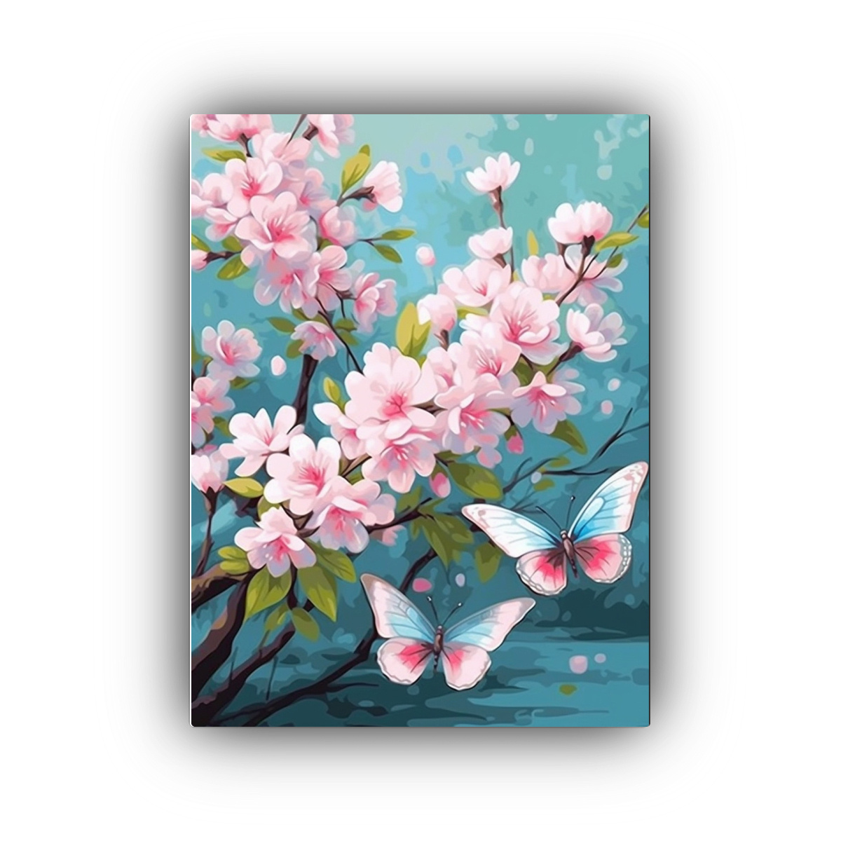 CUADRO PARA DECORAR COMEDOR PINTURA POR NÚMEROS 60X90 CM - 1