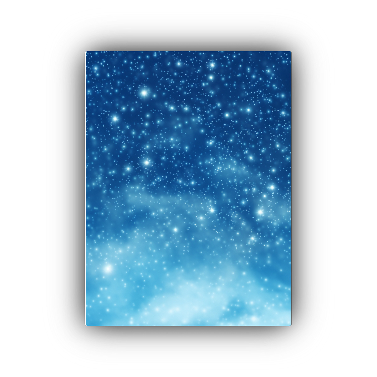 FONDO ESTRELLADO COMPUESTO DE AZUL CLARO Y 80X120 CM - 1