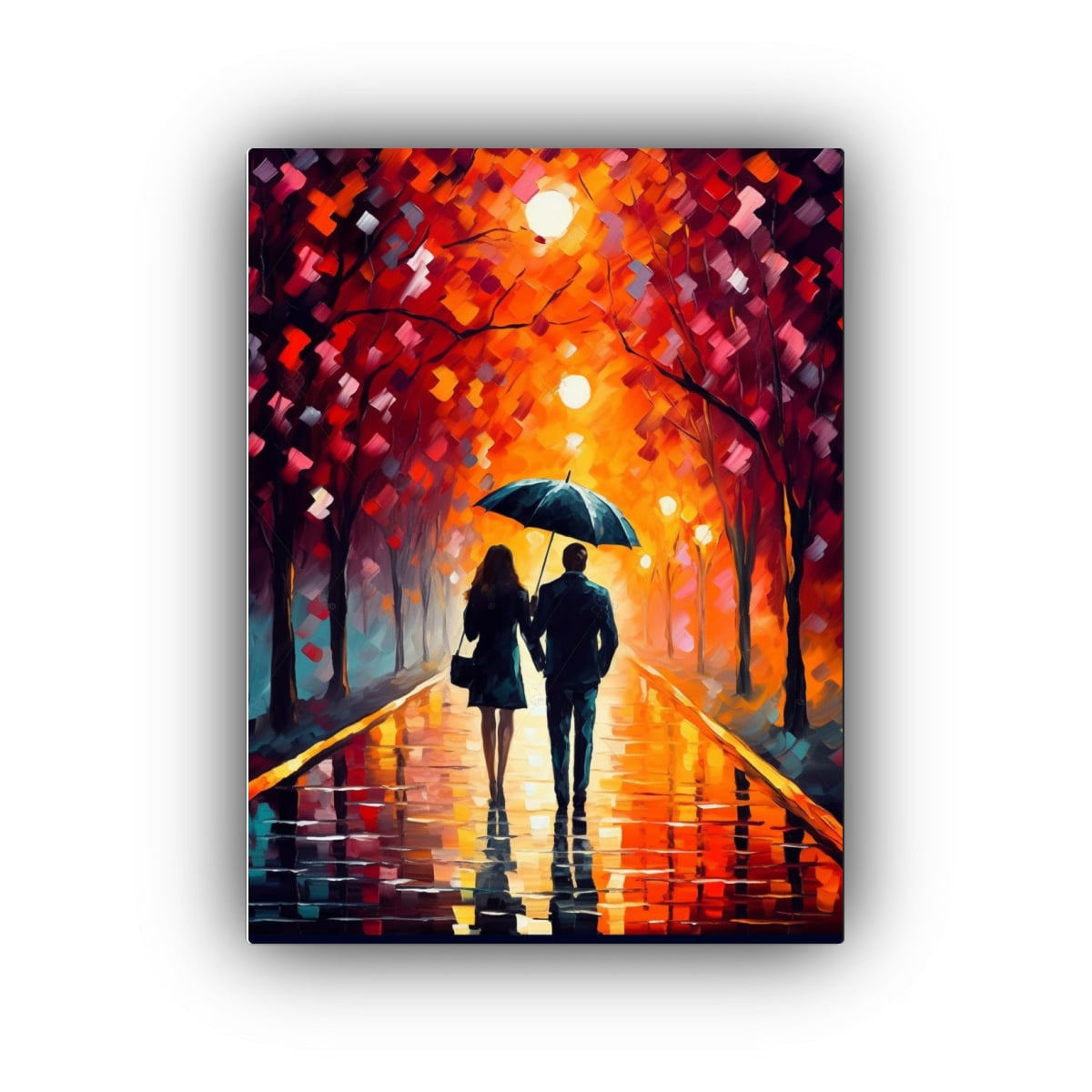CUADRO DECORACIÓN ESPACIO ESTILO LEONID AFREMOV 50X65 CM - 1