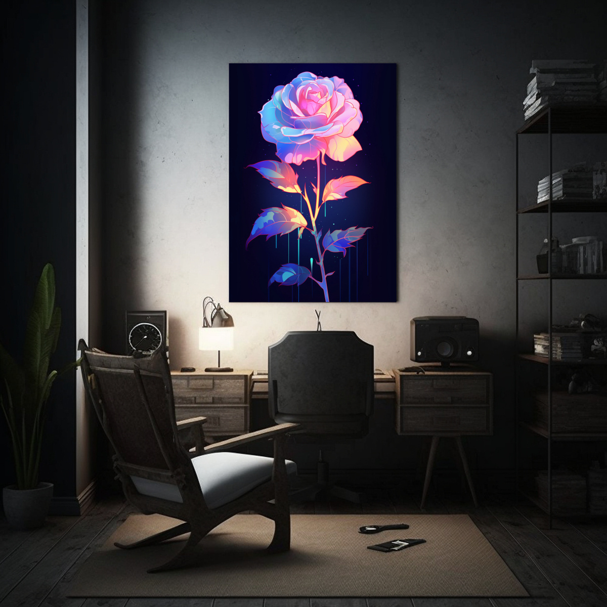 CUADRO FOTOGRAFÍA PARA COMEDOR: CUADRO DELICADA 30X45 CM - 2