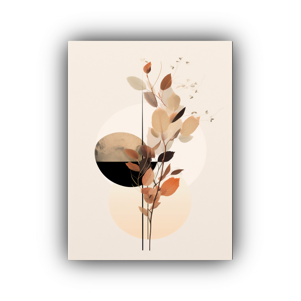 ABSTRACTA COMPUESTA EQUILIBRADA | INSPIRACIÓN 80X120 CM - 1