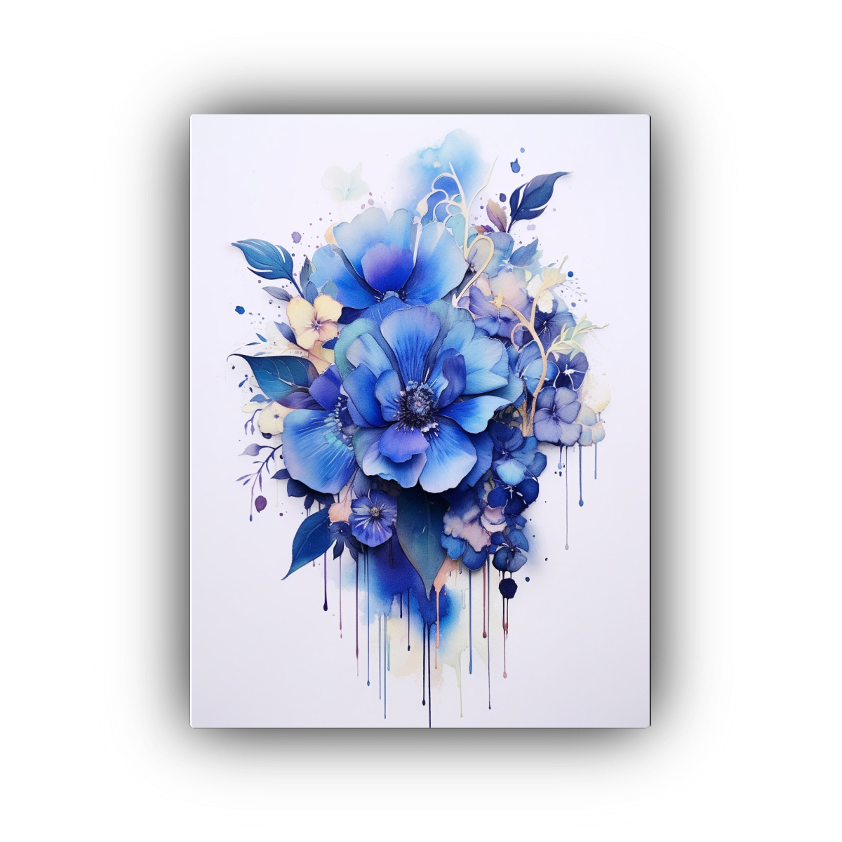 ARTE MODERNOS SENSIBILIDAD ARTÍSTICA ACUARELA 40X50 CM - 1