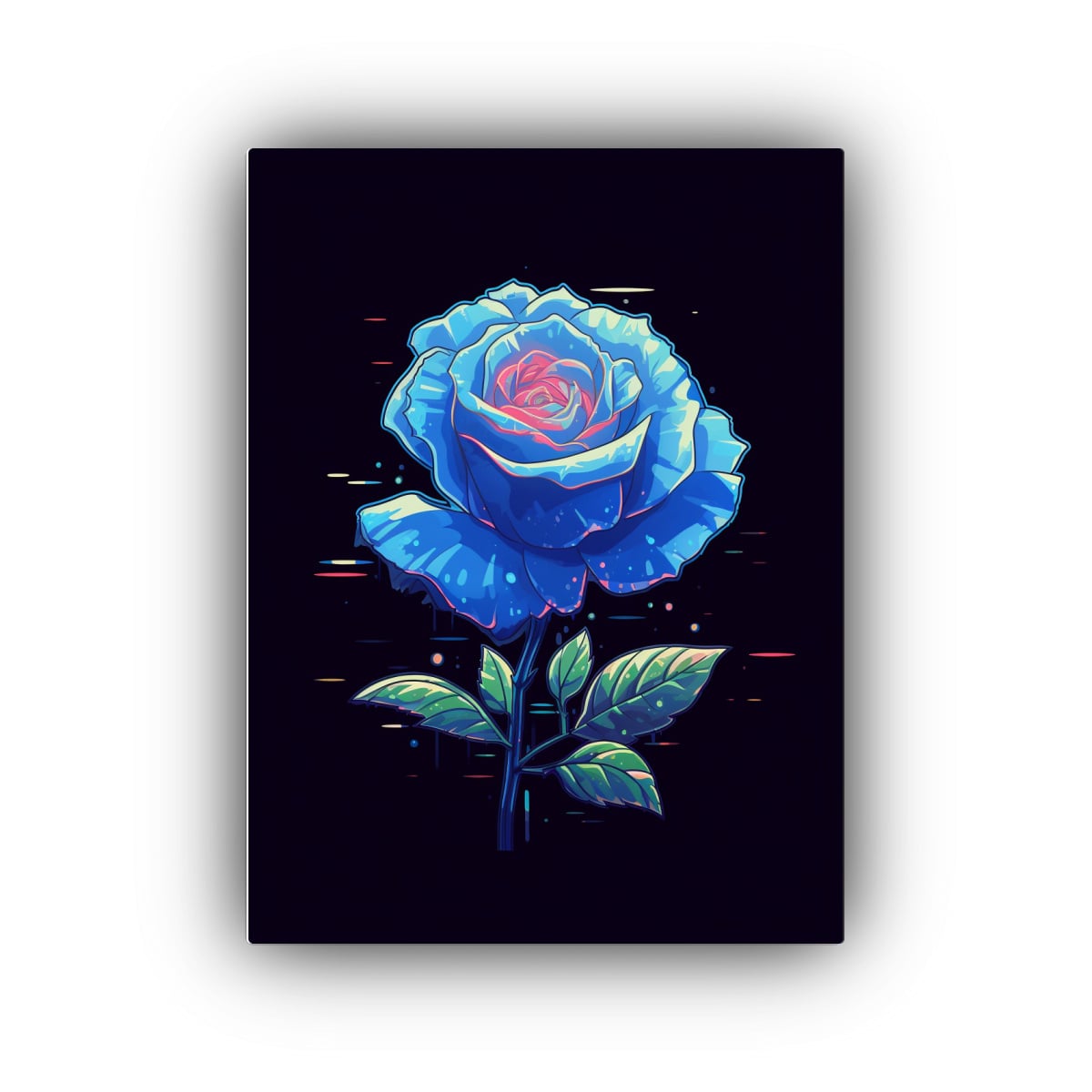 CUADRO DECORATIVO DE PIXEL ART ESTILO OCHO BITS 60X90 CM - 1