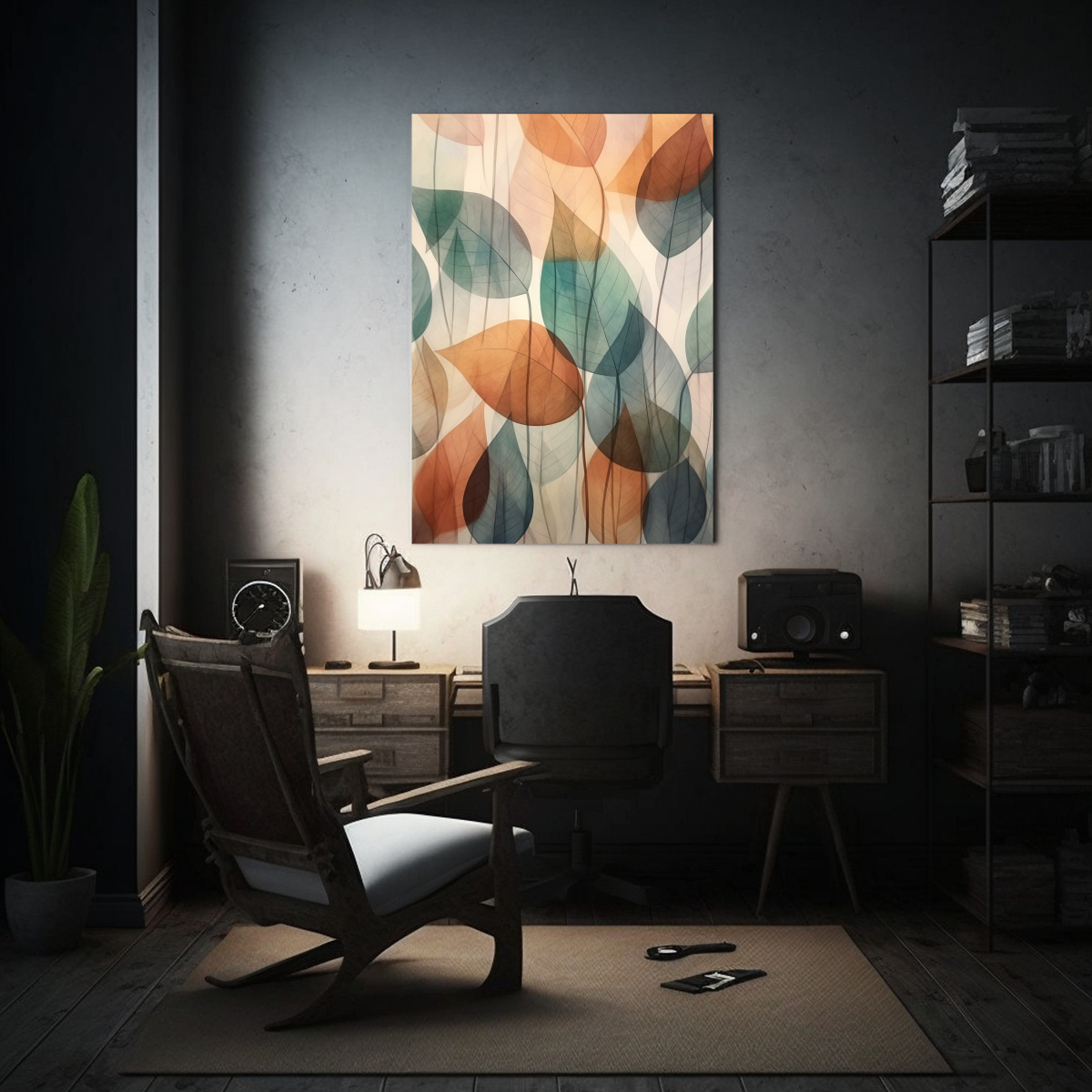 CUADRO DECORATIVO IMPACTANTE: ARTE QUE CAUTIVA 50X75 CM - 2