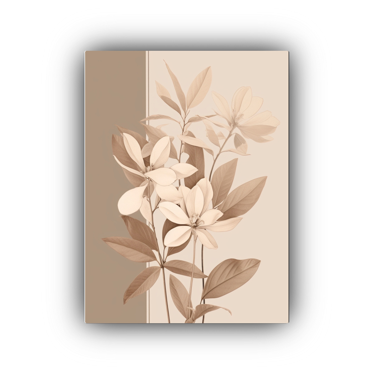 PINTURA DECORATIVA MINIMALISTA DE LÍNEA 30X40 CM - 1