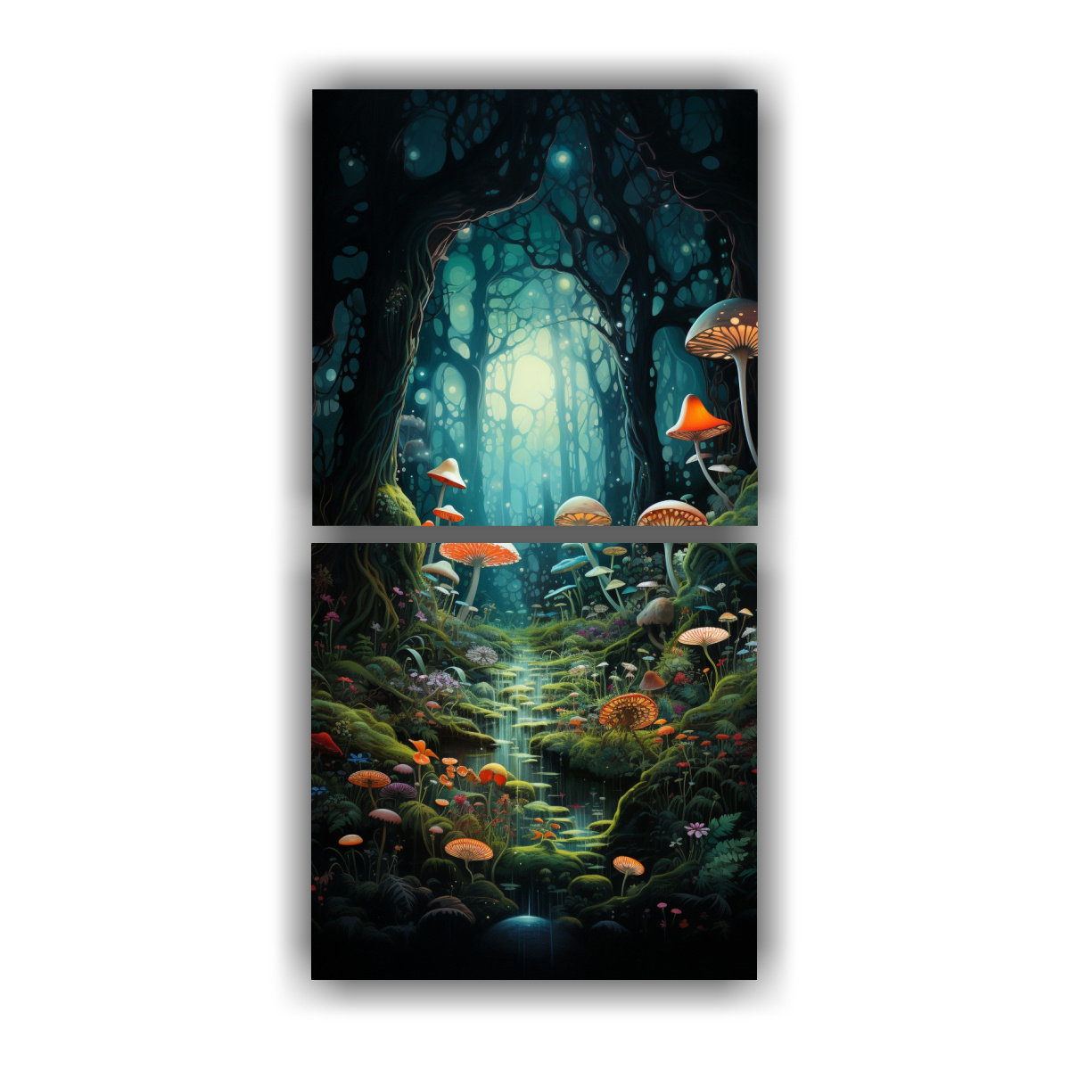 PINTURAS DECORATIVAS DE LA MISTERIOSA VIDA DEL 80X160 CM - 1