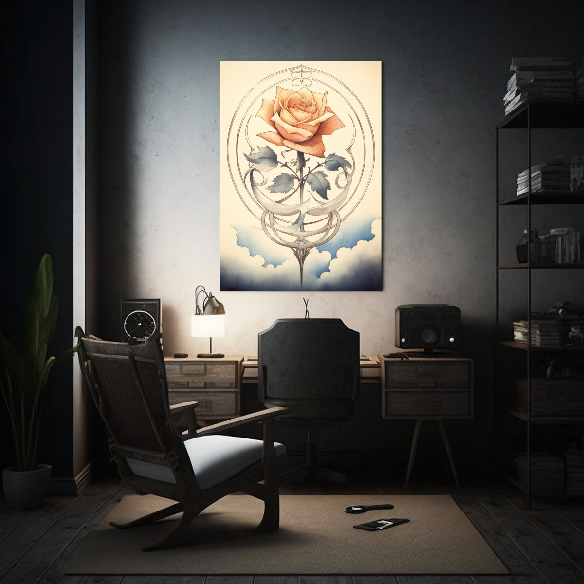 PINTURAS INSPIRADORAS PARA DECORAR HABITACIÓN: 50X75 CM - 2