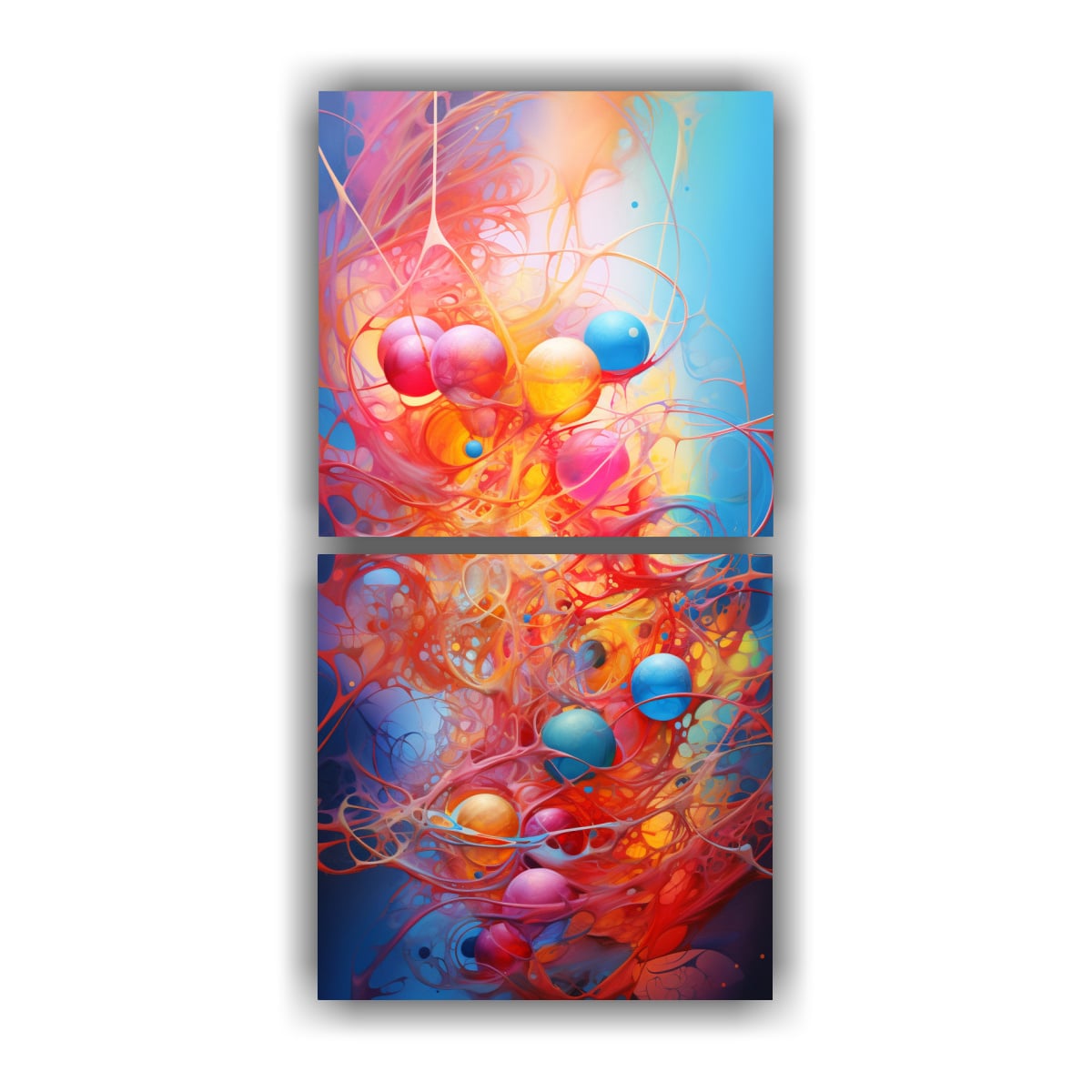 CUADROS DECORATIVOS INTENSO REPRESENTACIÓN 80X160 CM - 1