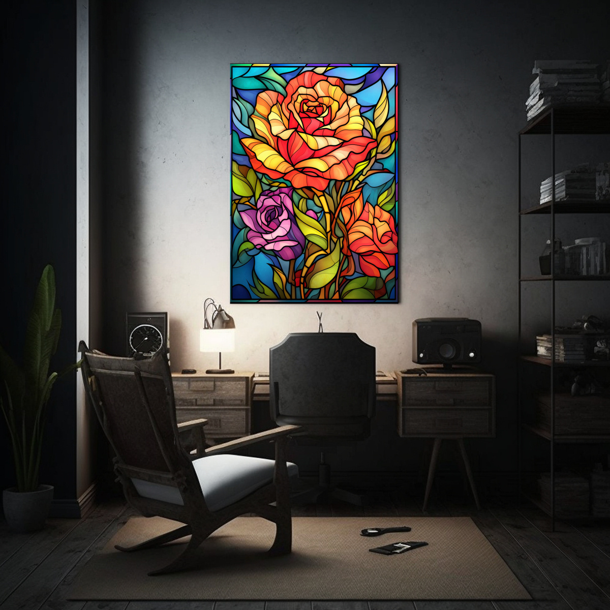 PINTURAS MODERNAS DE LIENZO CON IMPRESIONANTES 60X90 CM - 2