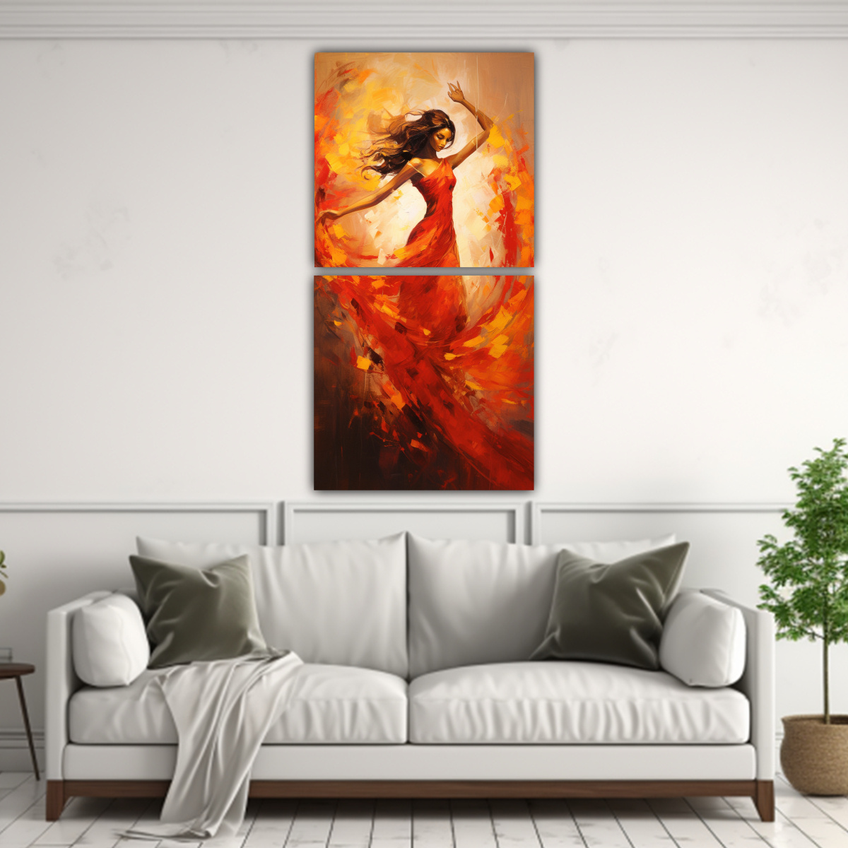 ARTE ACUARELA: LA VIBRANTE ELECTRICIDAD DE UN 20X40 CM - 2