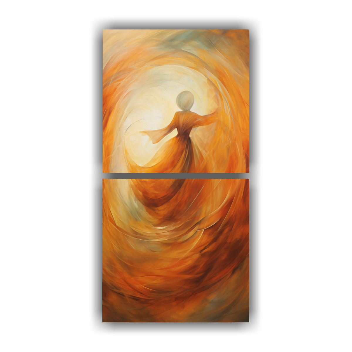 PINTURAS DECORATIVAS ABSTRACTAS INSPIRADAS EN LA 70X140 CM - 1