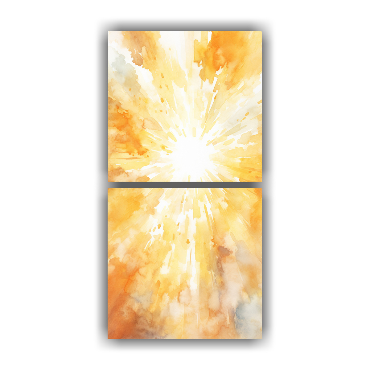 PINTURA DECORATIVA ABSTRACTA ESTILO POP ART CON 30X60 CM - 1