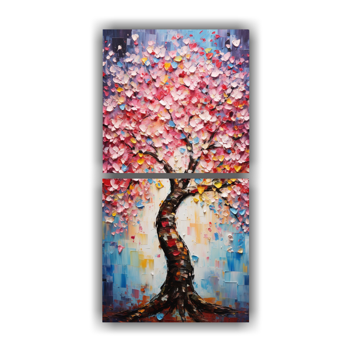PINTURAS DECORATIVAS CON ESPECTACULARES 50X100 CM - 1