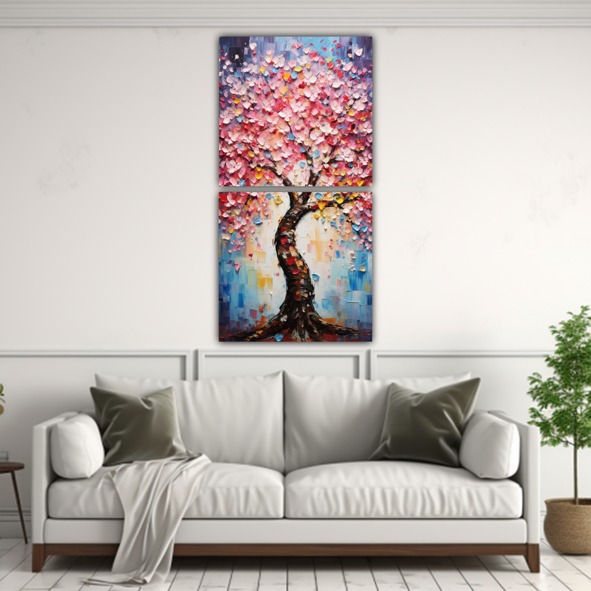 PINTURAS DECORATIVAS CON ESPECTACULARES 50X100 CM - 2