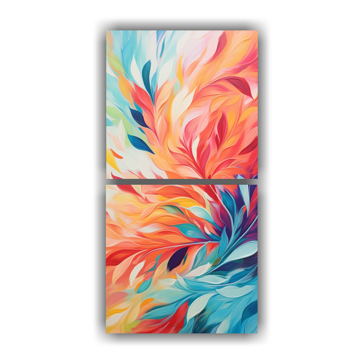CUADROS DECORATIVOS CON PATRONES ABSTRACTOS Y 80X160 CM - 1