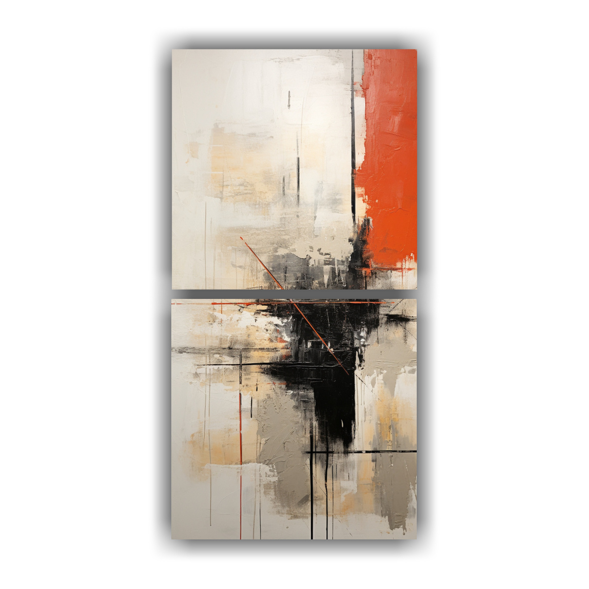 CUADROS DE VENTA CLÁSICOS ABSTRACTOS EN 60X120 CM - 1
