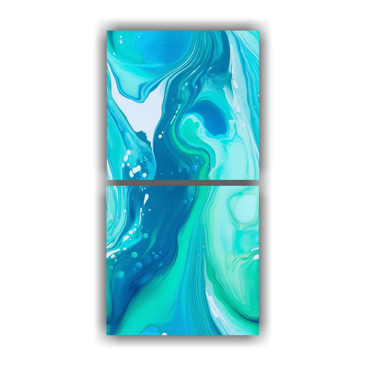 PINTURA DE DECORACIÓN DE ARTE MODERNO CON 50X100 CM - 1