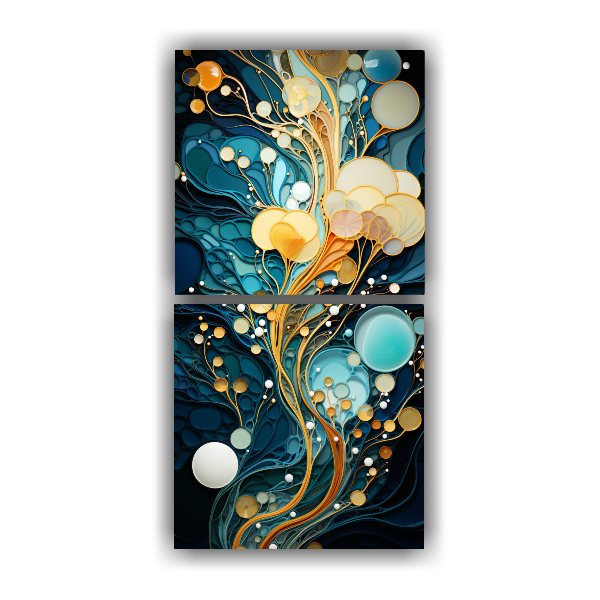 ARTES DE PARED MULTICOLORES CON DISEÑO TEXTURA 50X100 CM - 1