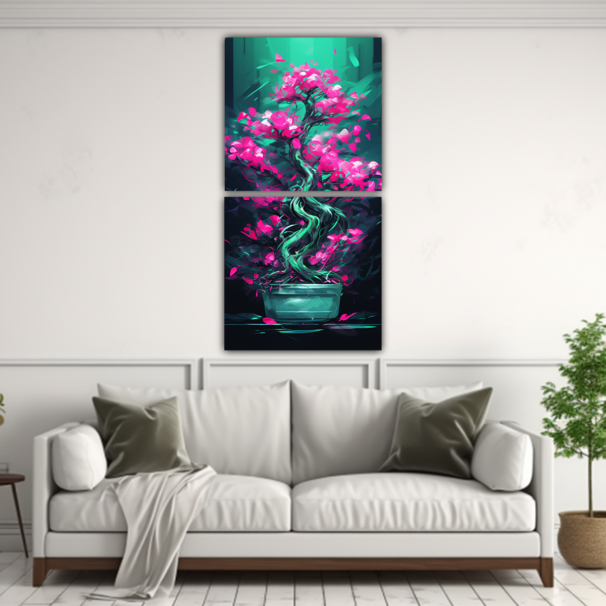 PINTURAS DE DECORACIÓN INNOVADORAS DE 70X140 CM - 2
