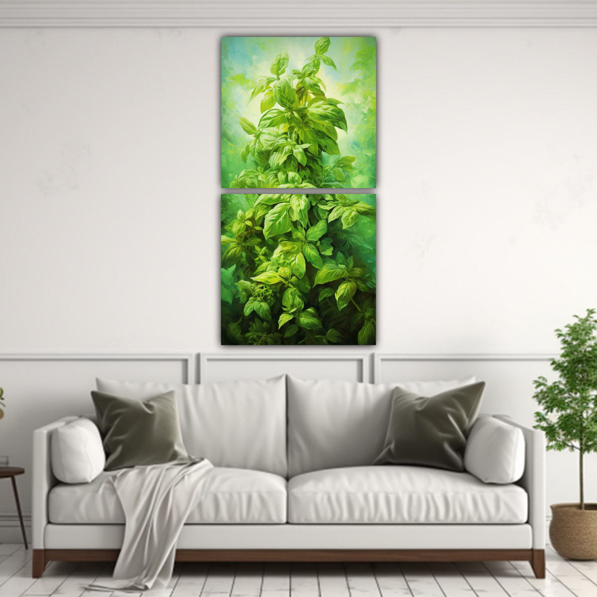 PINTURAS ACUARELA REFLECTANTES DE HOJAS DE 60X120 CM - 2