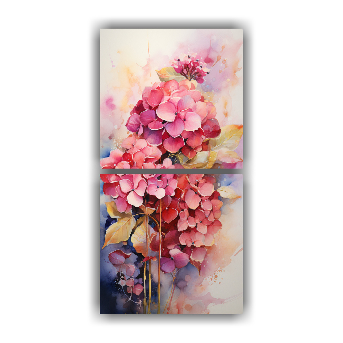 DÍPTICO MODERNO NATURALEZA VIVA: PINTURA 60X120 CM - 1