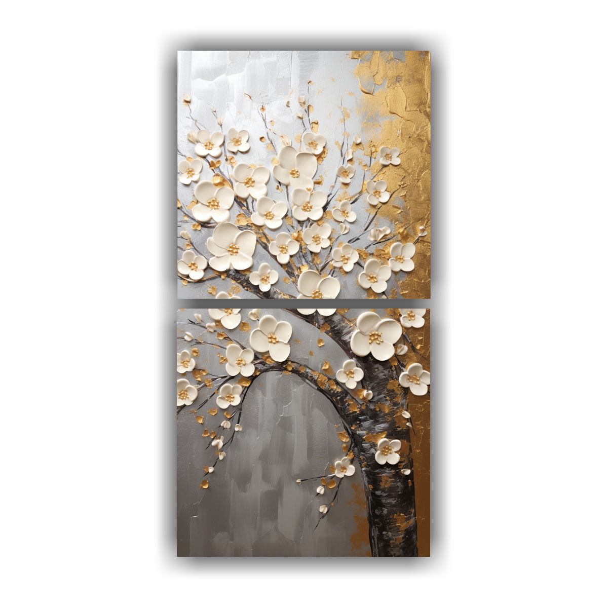 CUADRO MODERNO INTERIORES PINTURA EN LIENZO 80X160 CM - 1