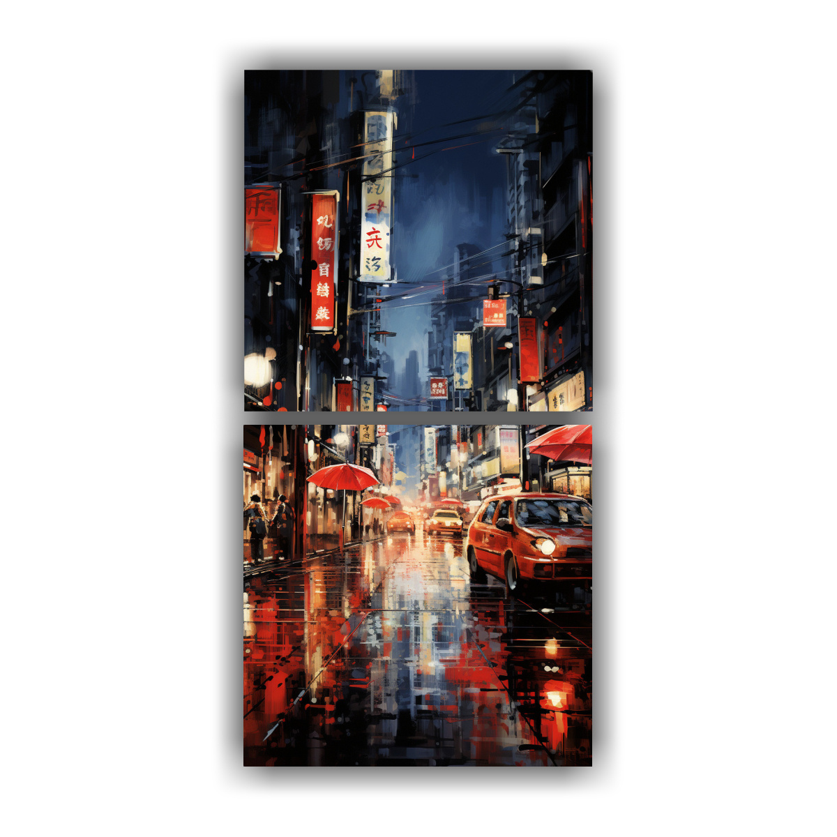PINTURAS DECORATIVAS DE LIENZO VINTAGE PARA 70X140 CM - 1