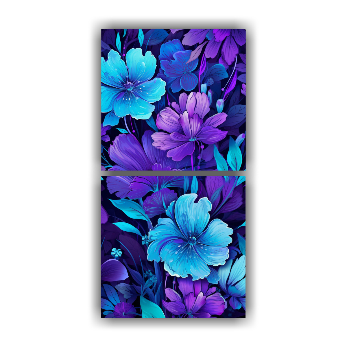 PINTURAS DECORATIVAS MODERNO ARTESANAL EN COLORES 60X120 CM - 1