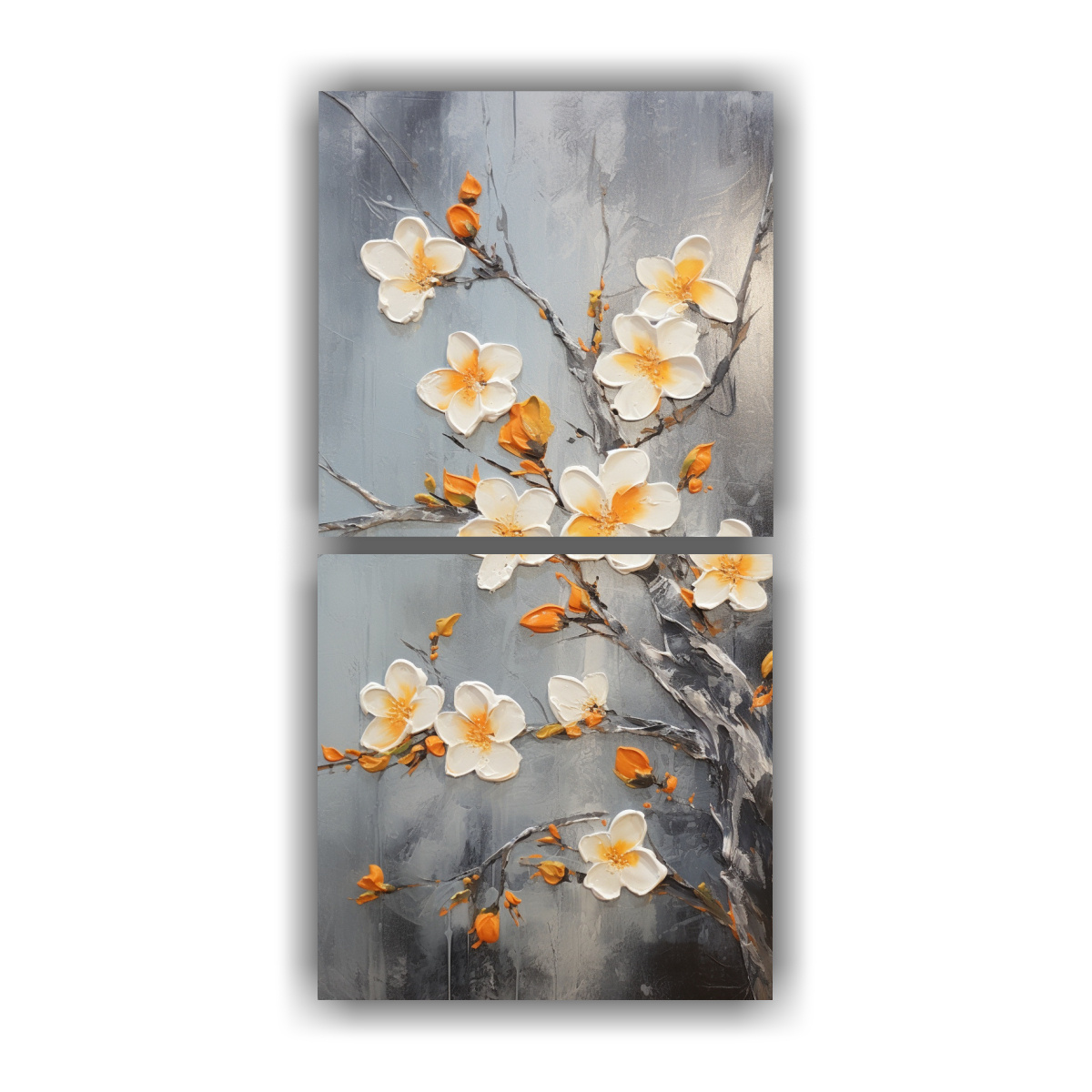 CUADRO DE ARTE DE PARED EN ARMONÍA CROMÁTICA 80X160 CM - 1