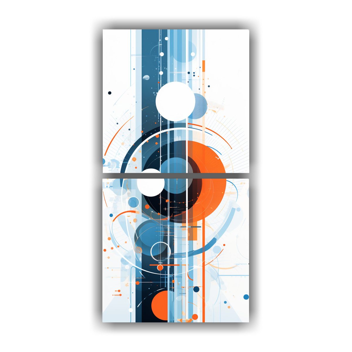 PINTURAS DECORATIVAS DE ARTE ABSTRACTO ATMJD87953 40X80 CM - 1