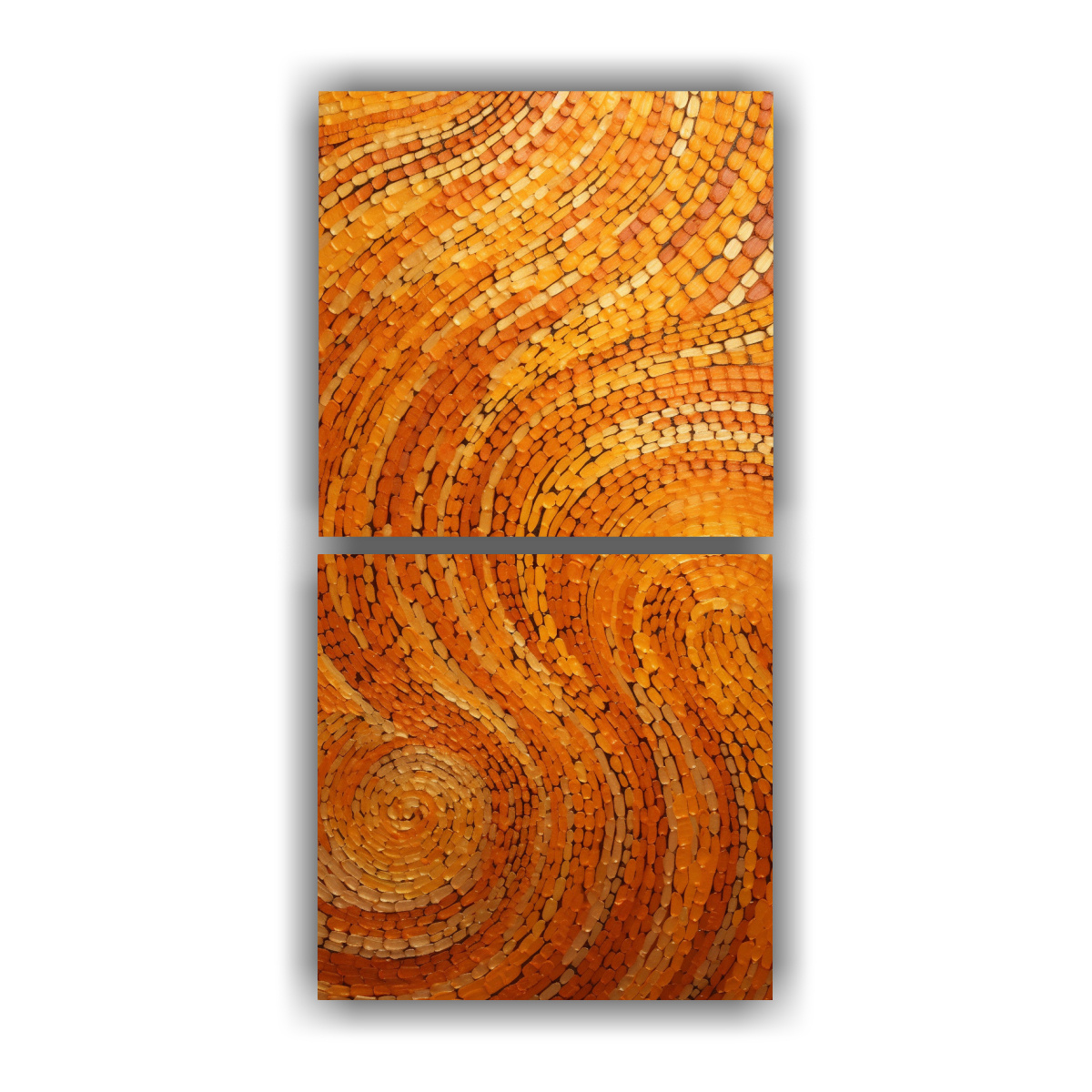 CUADROS MODERNOS RESISTENTE ESTILO PUNTILLISMO 70X140 CM - 1