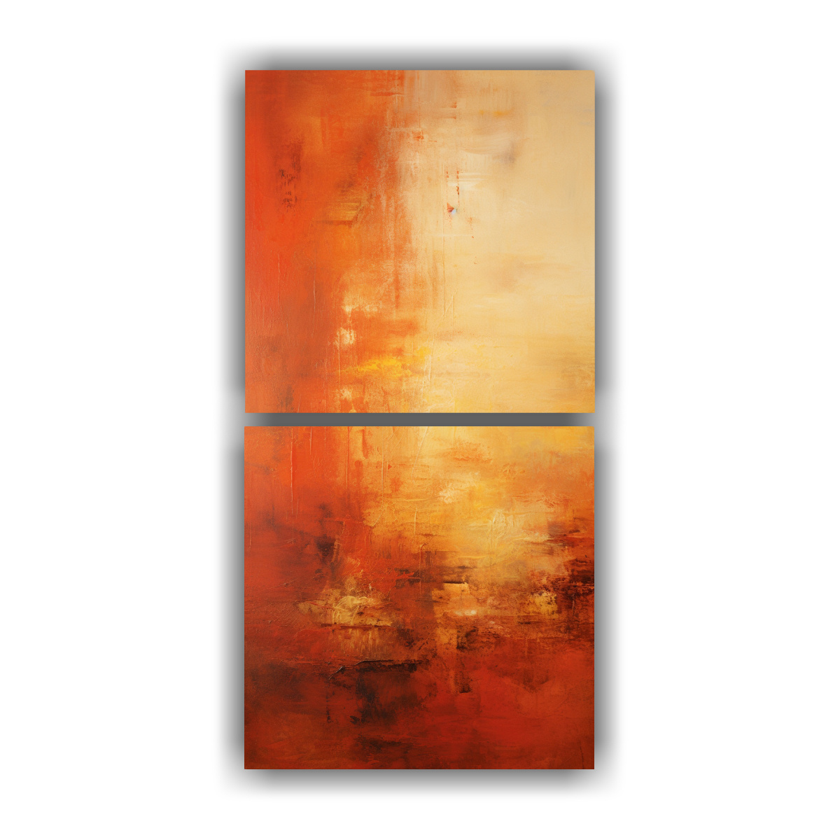 PINTURAS DECORATIVAS ABSTRACTAS INSPIRADAS EN EL 20X40 CM - 1