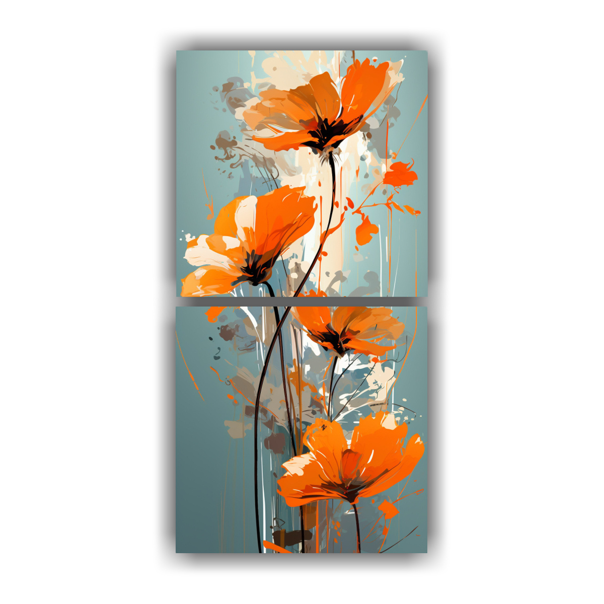 PINTURAS DECORATIVAS ESTILO NEONOIR AMBIENTE 80X160 CM - 1
