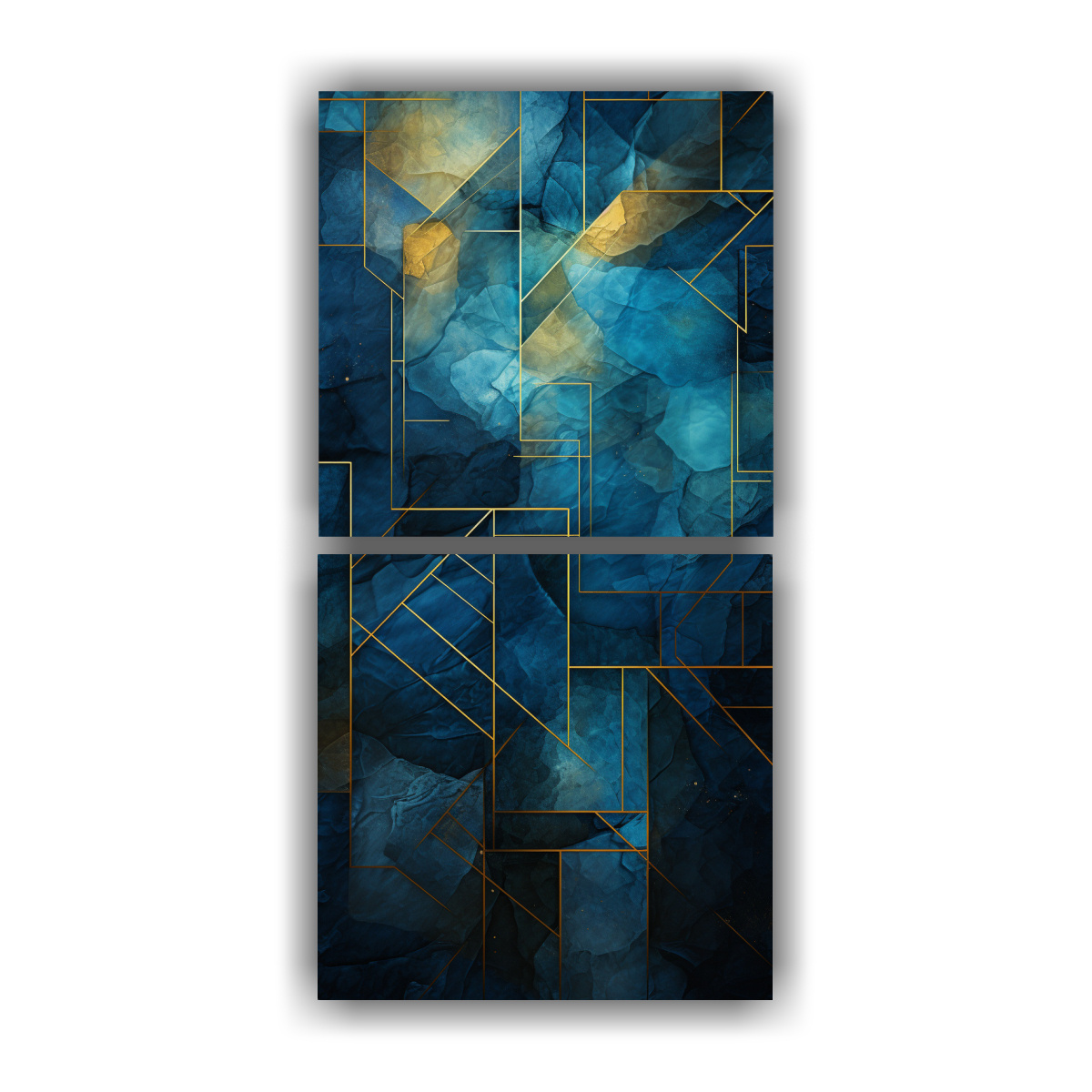 PINTURAS DECORATIVAS CON DISEÑO CONCEPTUAL CALMA 30X60 CM - 1