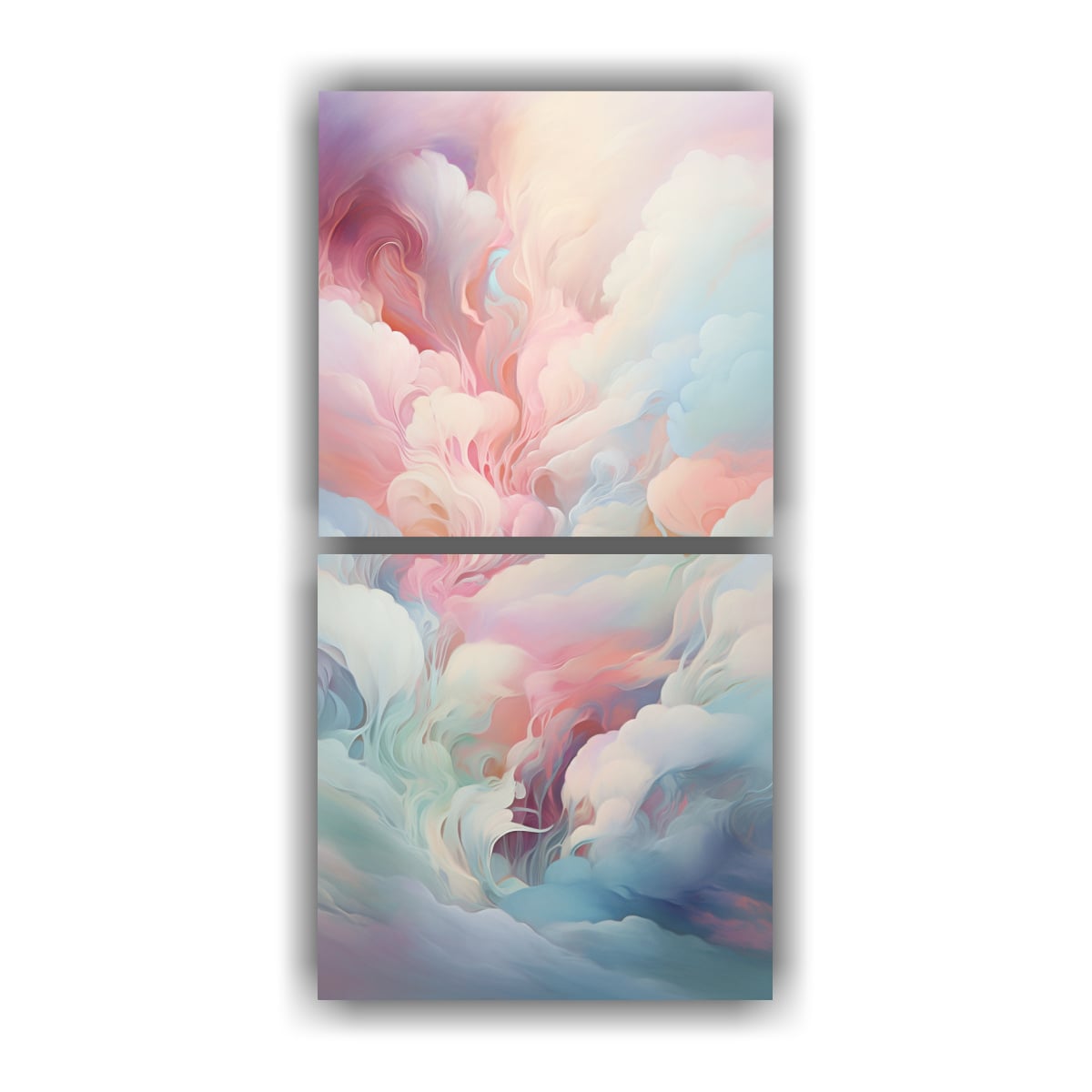 PINTURA DECORATIVA SURREALISTA EN TELA CON 50X100 CM - 1