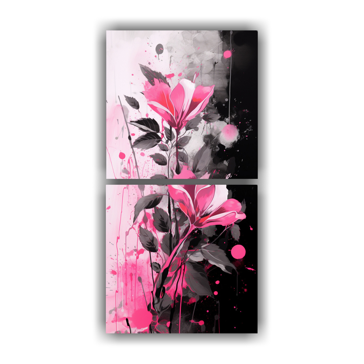 PINTURAS DECORATIVAS ESTILO MEDIO BROCHA CON 80X160 CM - 1