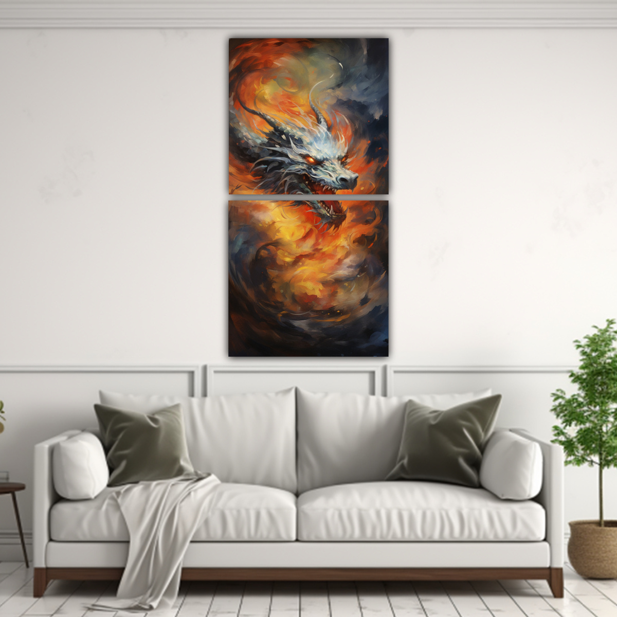 PINTURAS DECORATIVAS PARA LA HABITACIÓN: DANZA 20X40 CM - 2