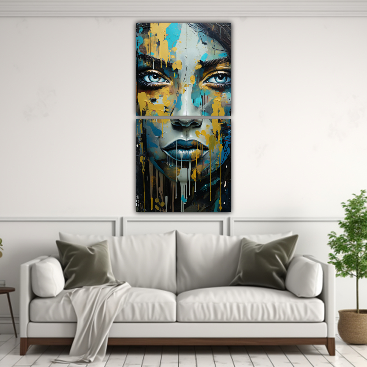 PINTURAS DECORATIVAS QUE TRANSFORMAN LA 60X120 CM - 2