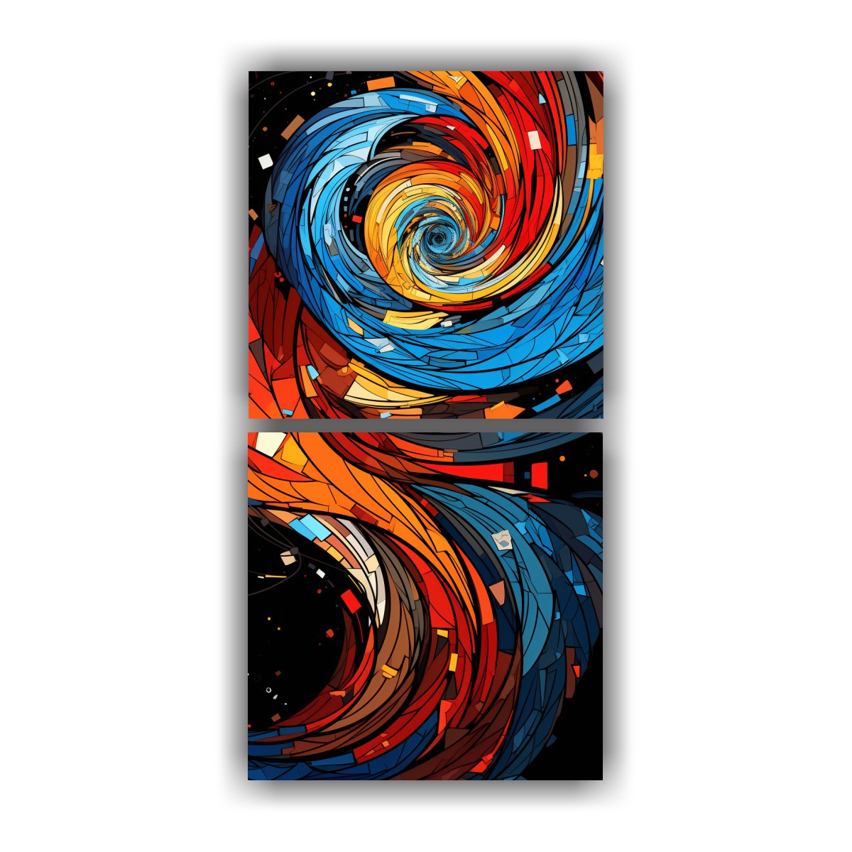 COMPOSICIONES DECORATIVO BELLEZA NATURAL ARTE 60X120 CM - 1
