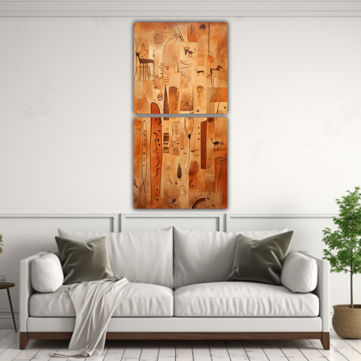 CUADRO DECORATIVO RIQUEZA VISUAL 60X120 CM - 2