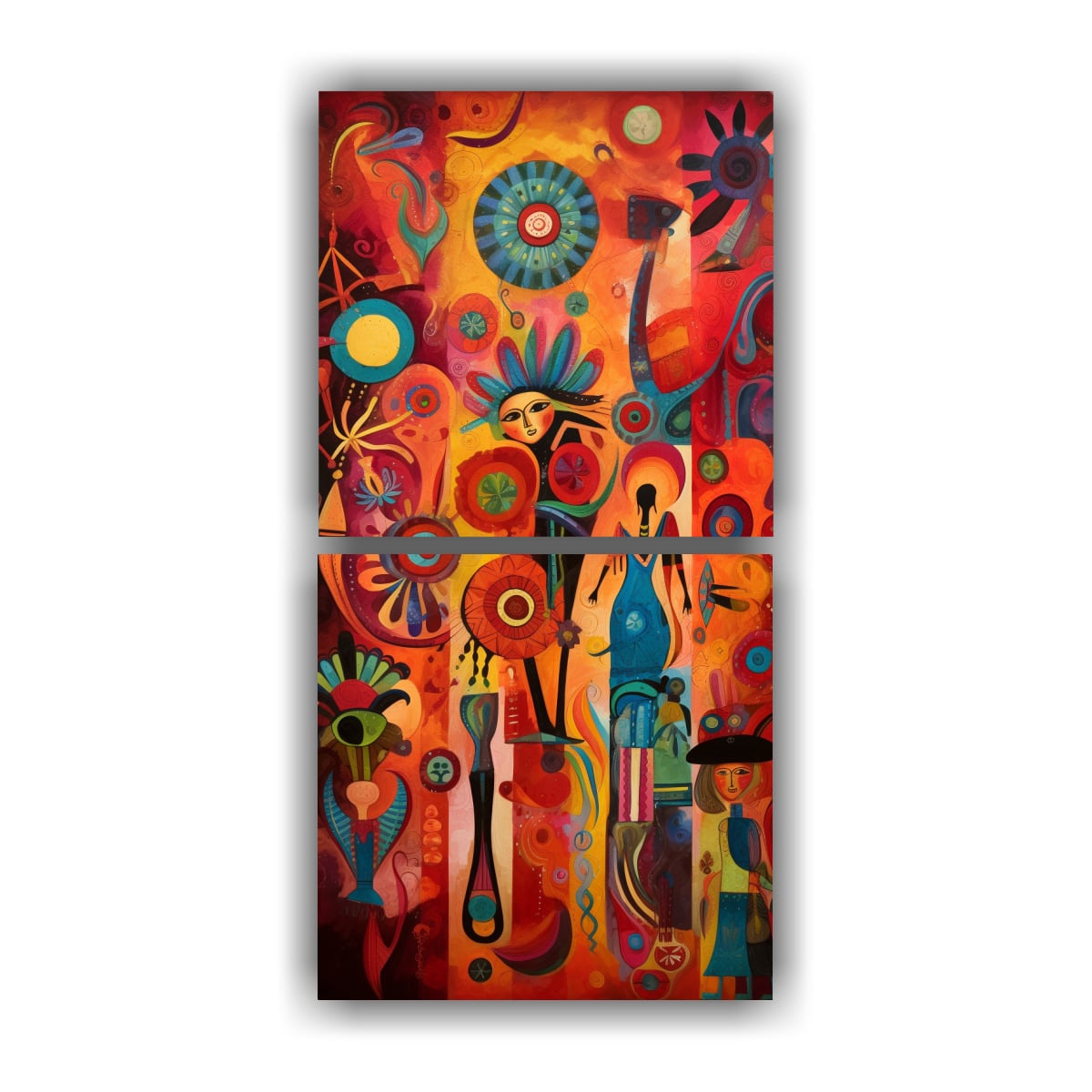 LIENZOS FINAS LINEAS BONITO ABSTRACTO 70X140 CM - 1