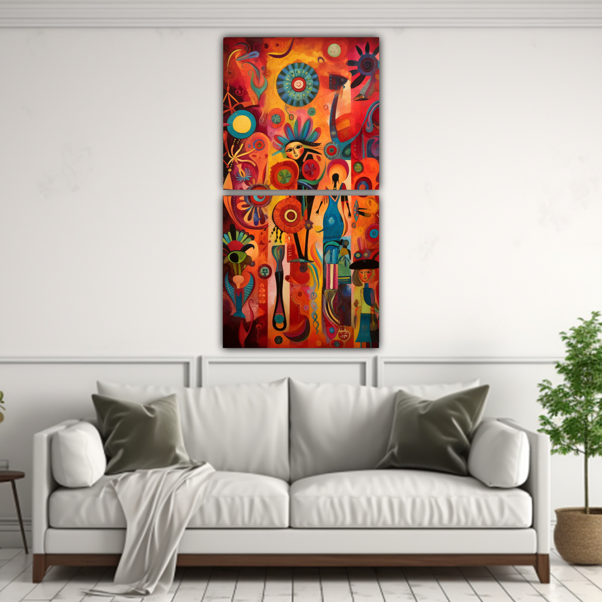 LIENZOS FINAS LINEAS BONITO ABSTRACTO 70X140 CM - 2