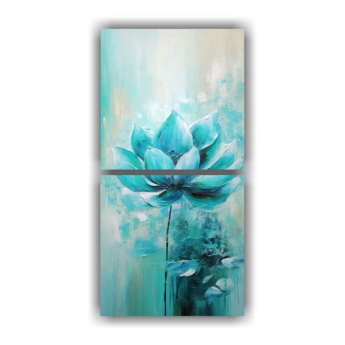 PINTURA EN BASTIDOR MODERNA BELLEZA NATURAL CON 30X60 CM - 1