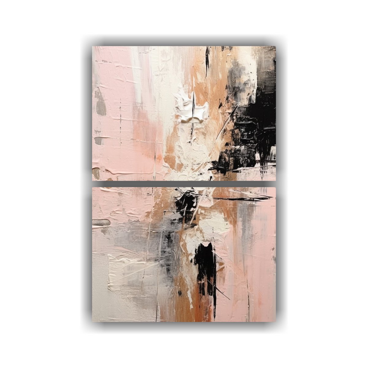 ESCENA ABSTRACTA EN UN HERMOSO DOSEL DE LIENZO 120X160 CM - 1