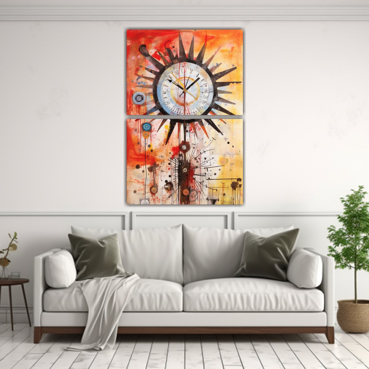 CUADROS INSPIRACIÓN COLORES VIBRANTES FRAGILE 30X40 CM - 2