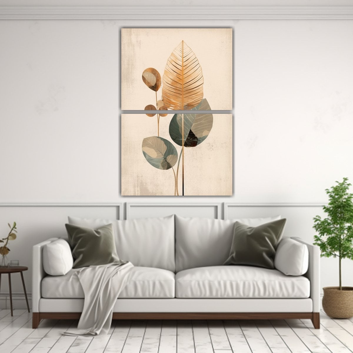 CUADROS VINTAGE DE ESTILO MODERNO, NEUTRO Y 40X60 CM - 2