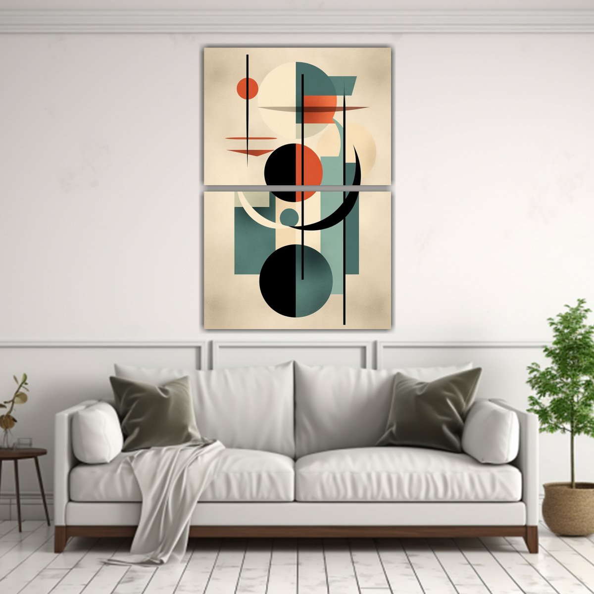 PINTURA ABSTRACTA CONTEMPORÁNEA EN FORMATO DE 30X40 CM - 2
