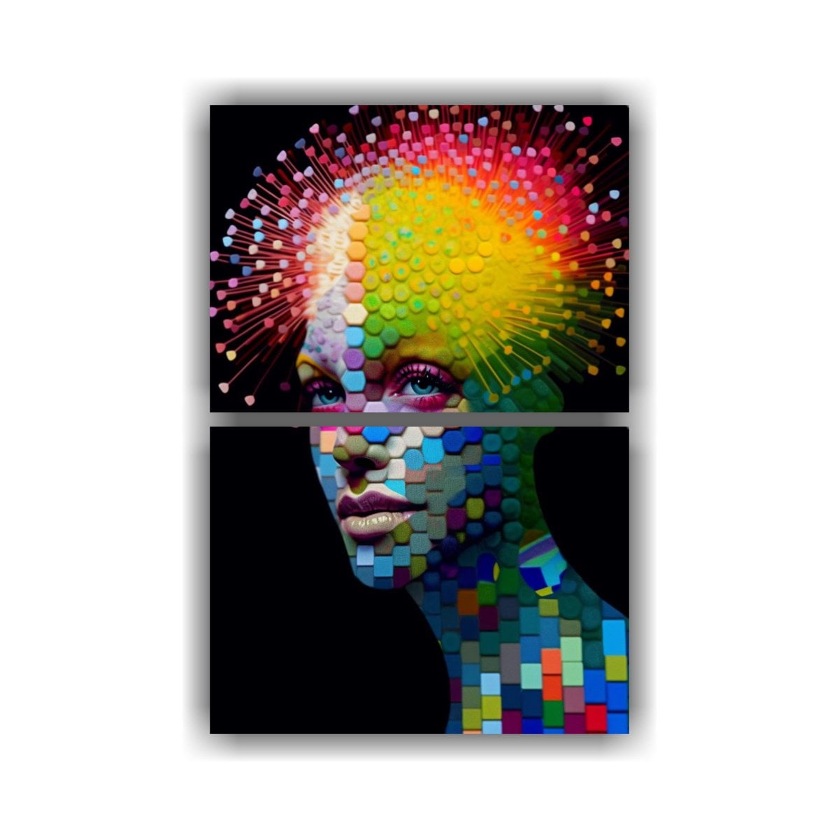 CUADRO DE PARED ESTILO GALERÍA: REGALO PARA DRAG 120X160 CM - 1
