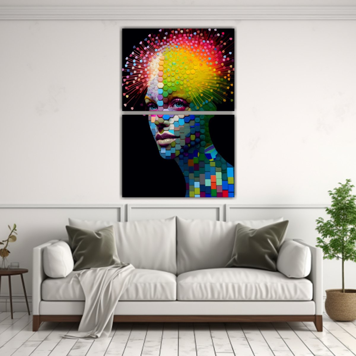 CUADRO DE PARED ESTILO GALERÍA: REGALO PARA DRAG 120X160 CM - 2